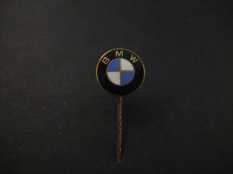 BMW auto-motor logo( goudkleurige letters) emaille uitvoering